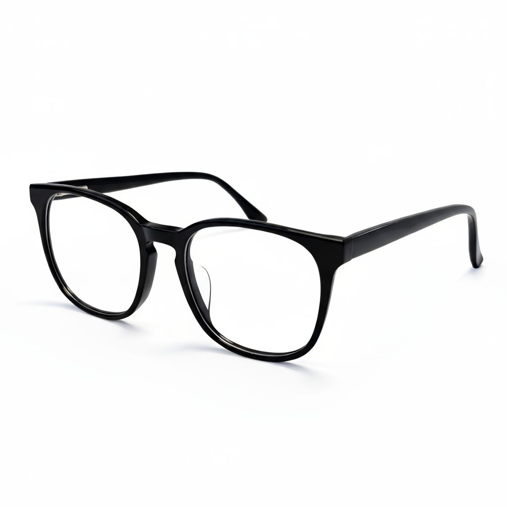 Black eyeglasses