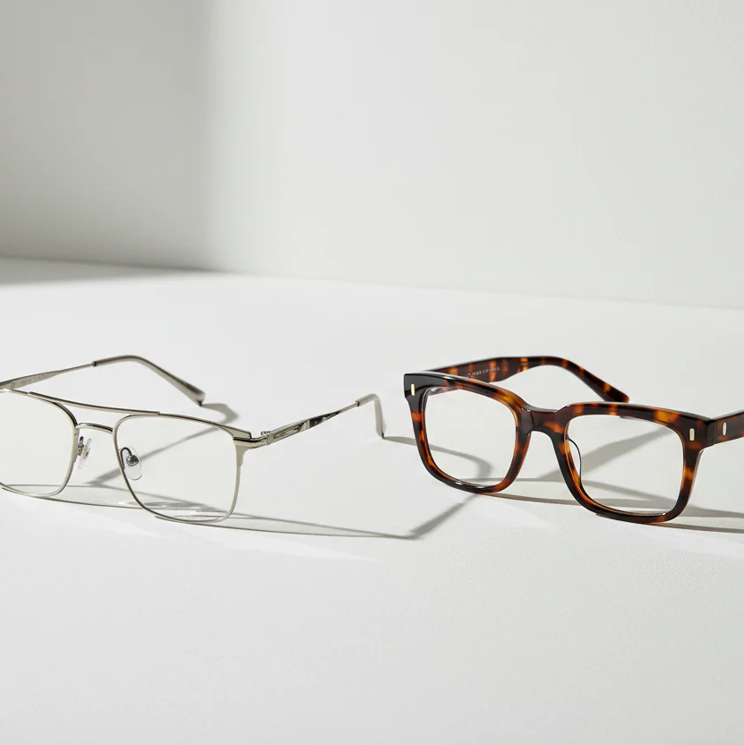 Metal Glasses vs Plastic Frames: Which Lasts Longer?