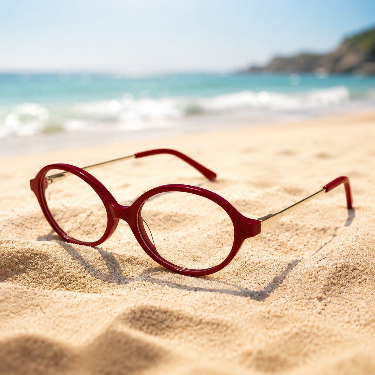 Tarben Classic Oval Acetate Eyeglasses by WEISS OPTIX