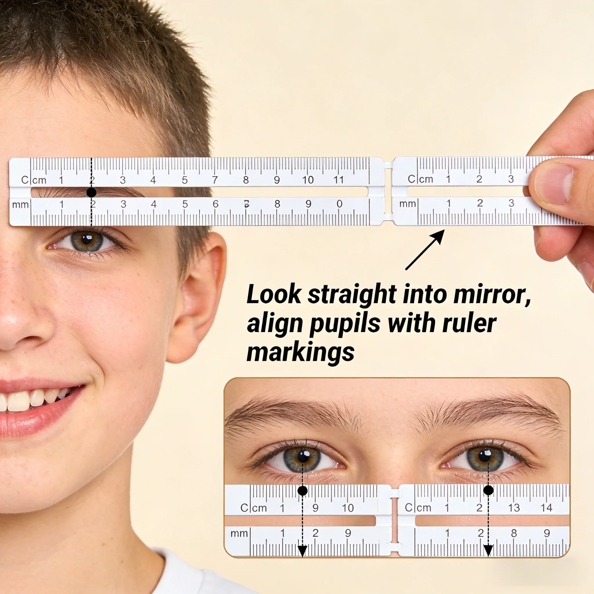 How to Measure Your Pupillary distance ？