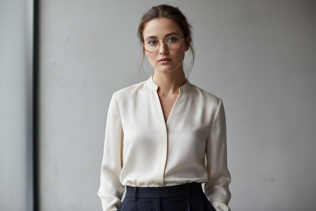 How to Choose Glasses for a Heart-Shaped Face