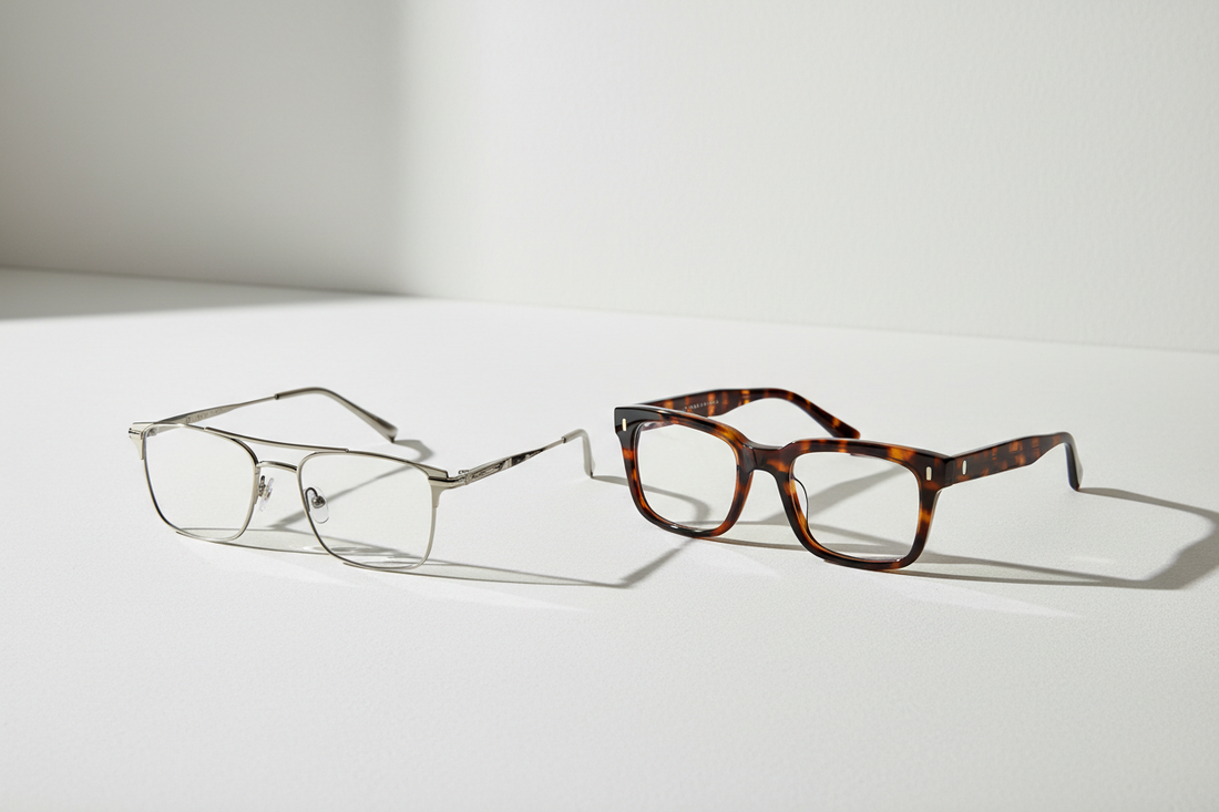 Metal Glasses vs Plastic Frames: Which Lasts Longer?