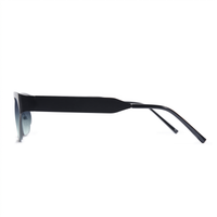 Arvid black frame three-quarter angle