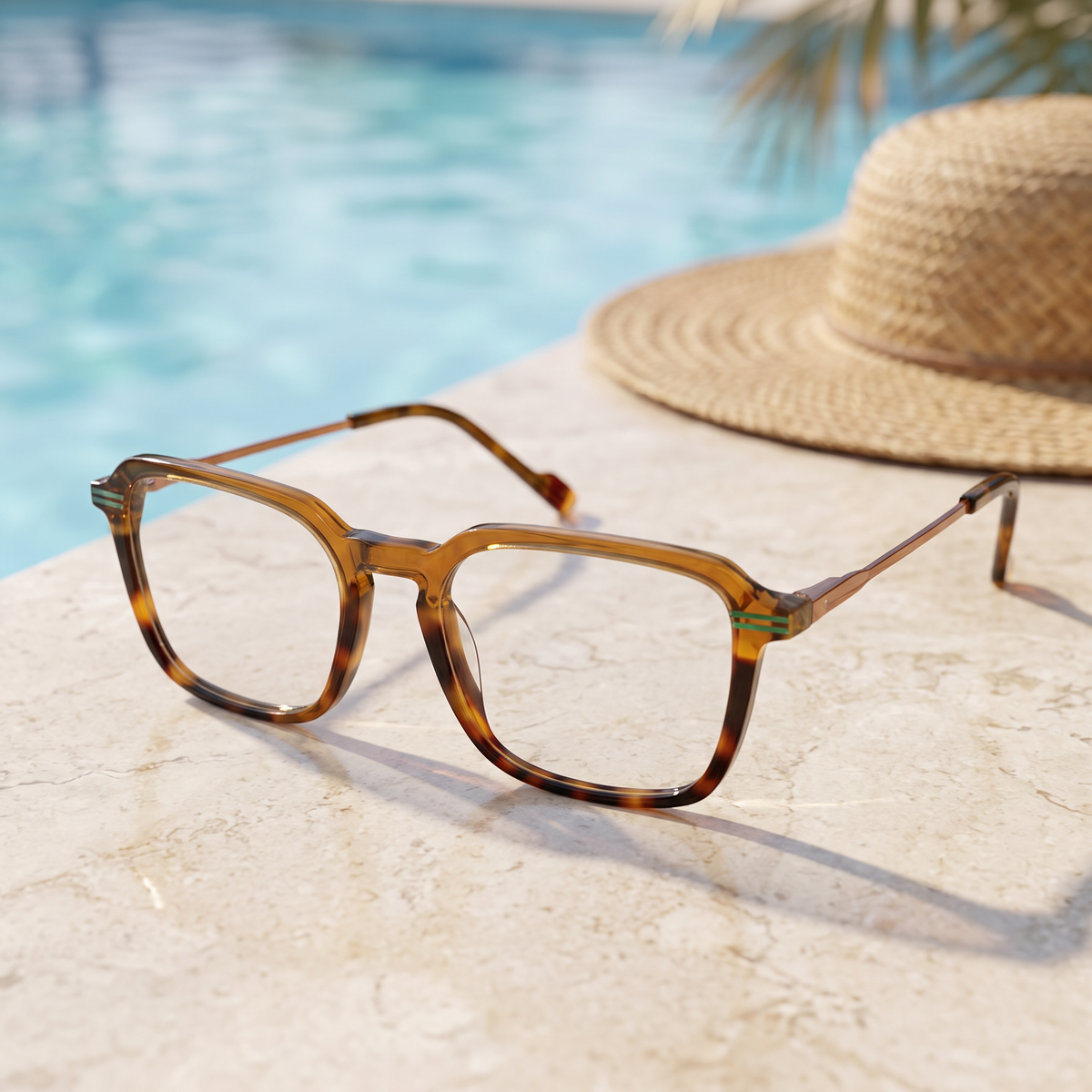Lightweight acetate construction provides lasting all-day comfort. Powered by premium...
