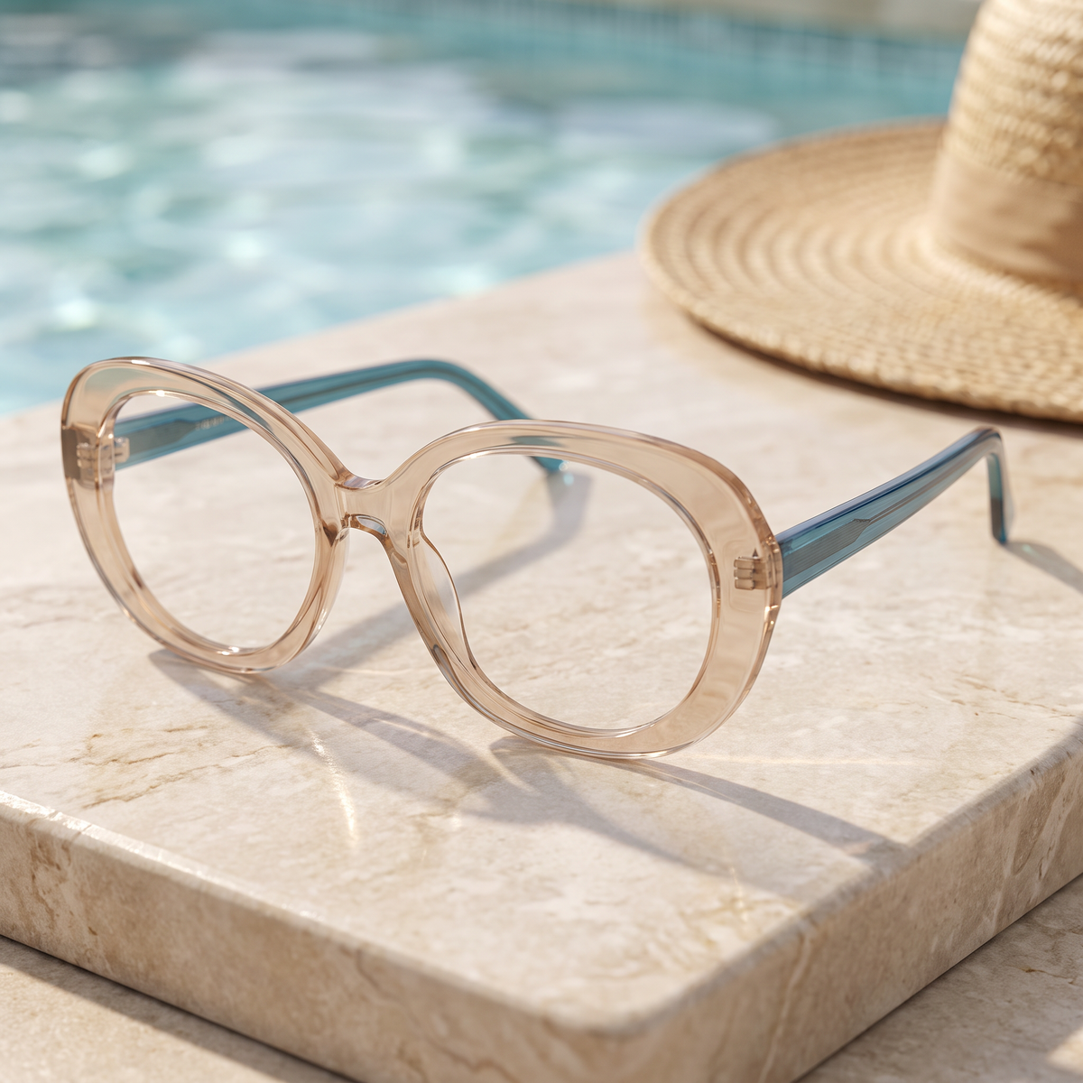 Lightweight acetate construction provides lasting all-day comfort. Powered by premium...