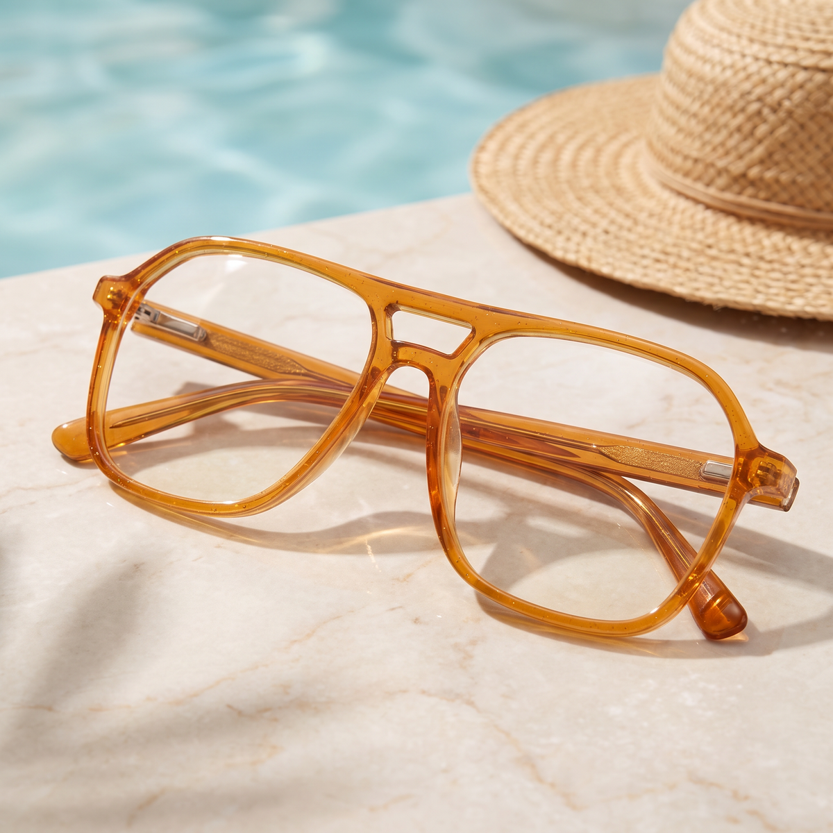 Lightweight acetate construction provides lasting all-day comfort. Powered by premium...