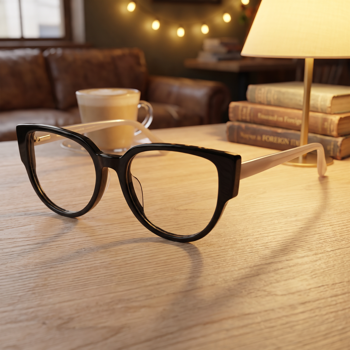 Lightweight acetate construction provides lasting all-day comfort. Powered by premium...
