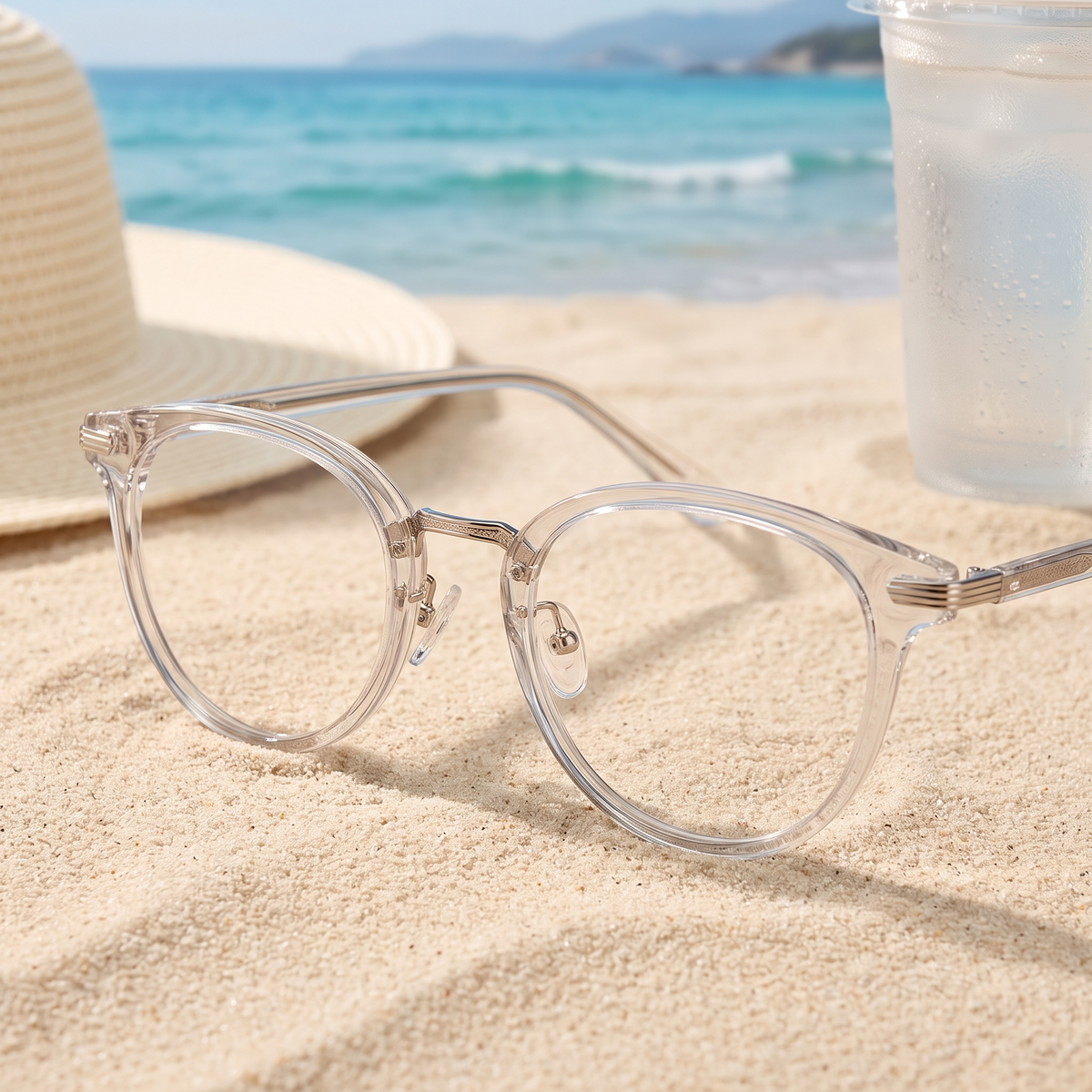 Lightweight acetate construction provides lasting all-day comfort. Powered by premium...