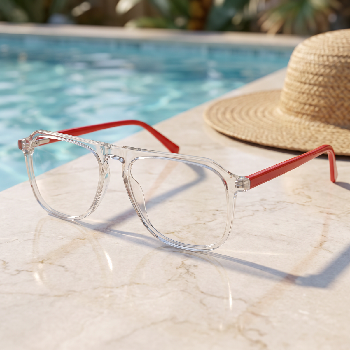 Lightweight acetate construction provides lasting all-day comfort. Powered by premium...