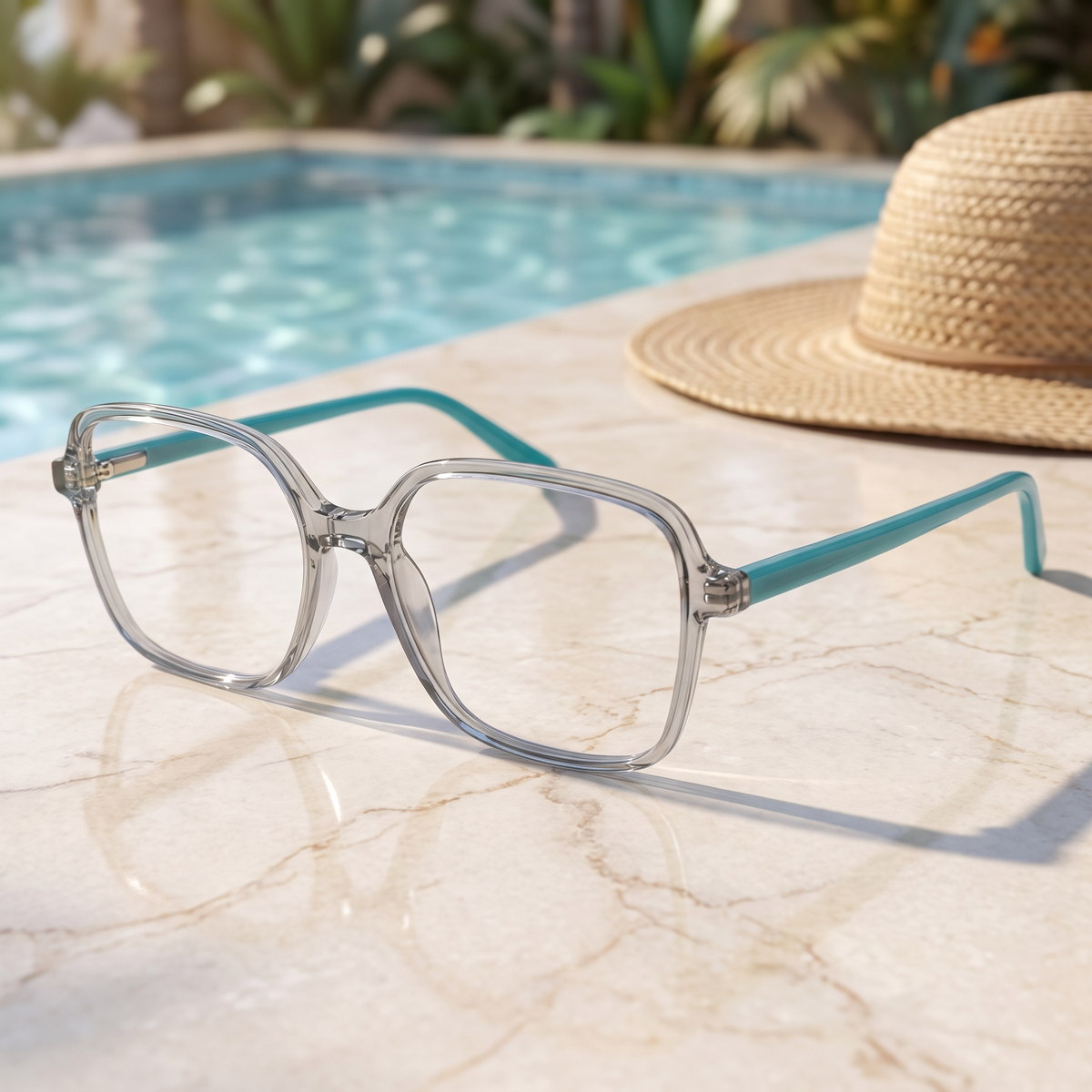 Lightweight acetate construction provides lasting all-day comfort. Powered by premium...