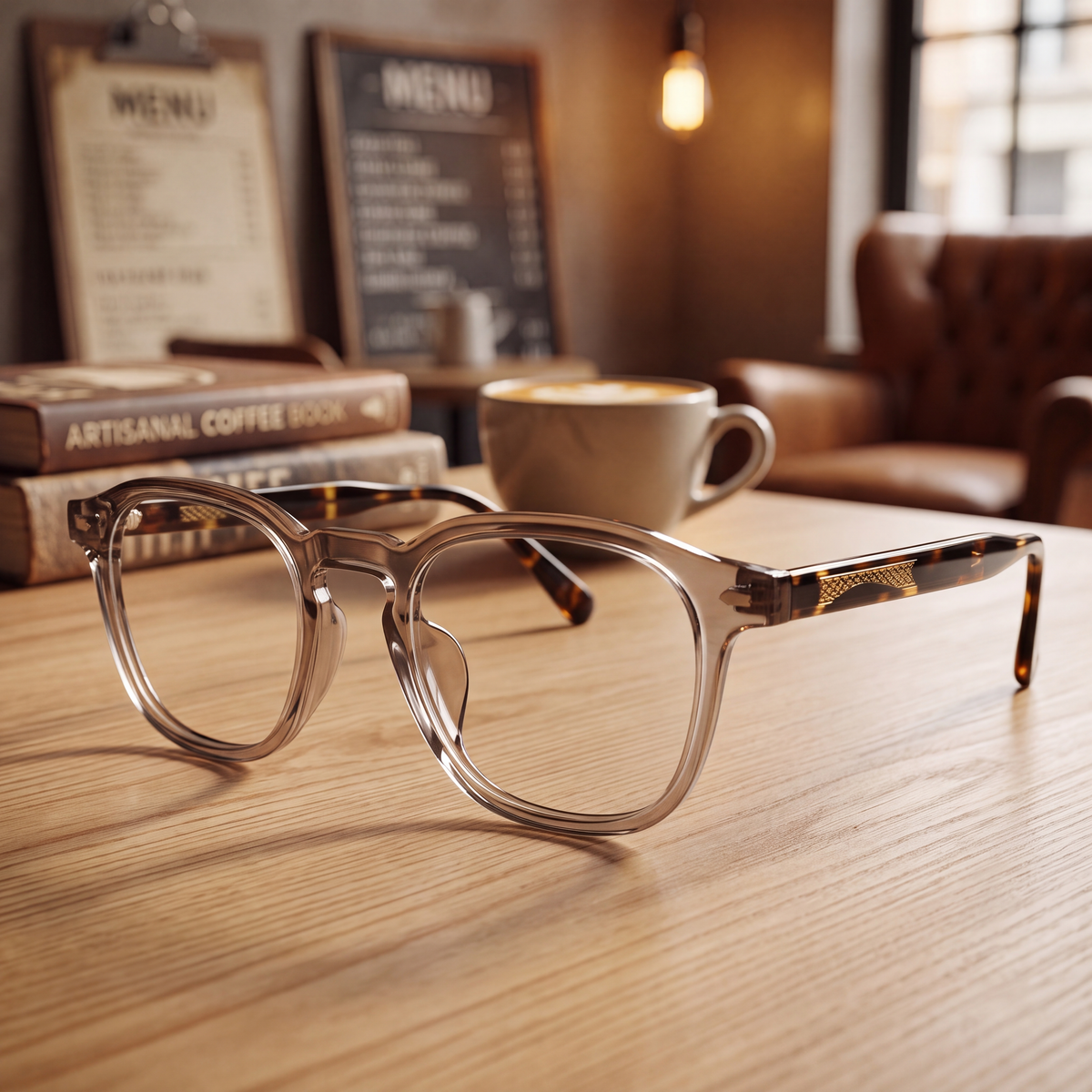 Lightweight acetate construction provides lasting all-day comfort. Powered by premium...