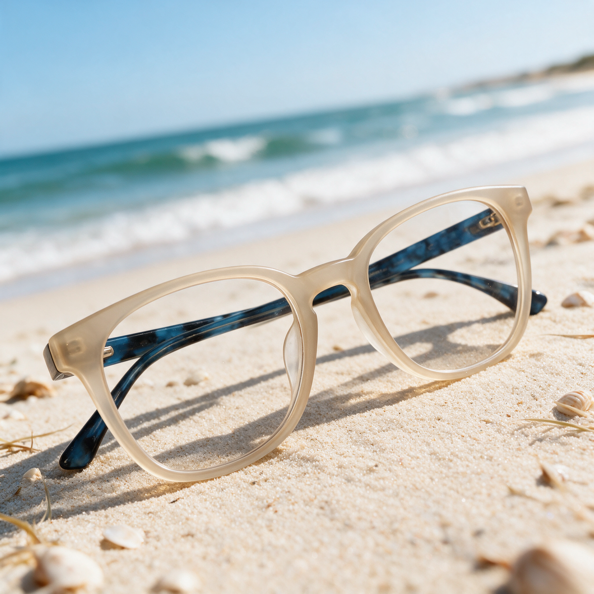 Lightweight acetate construction provides lasting all-day comfort. Powered by premium...