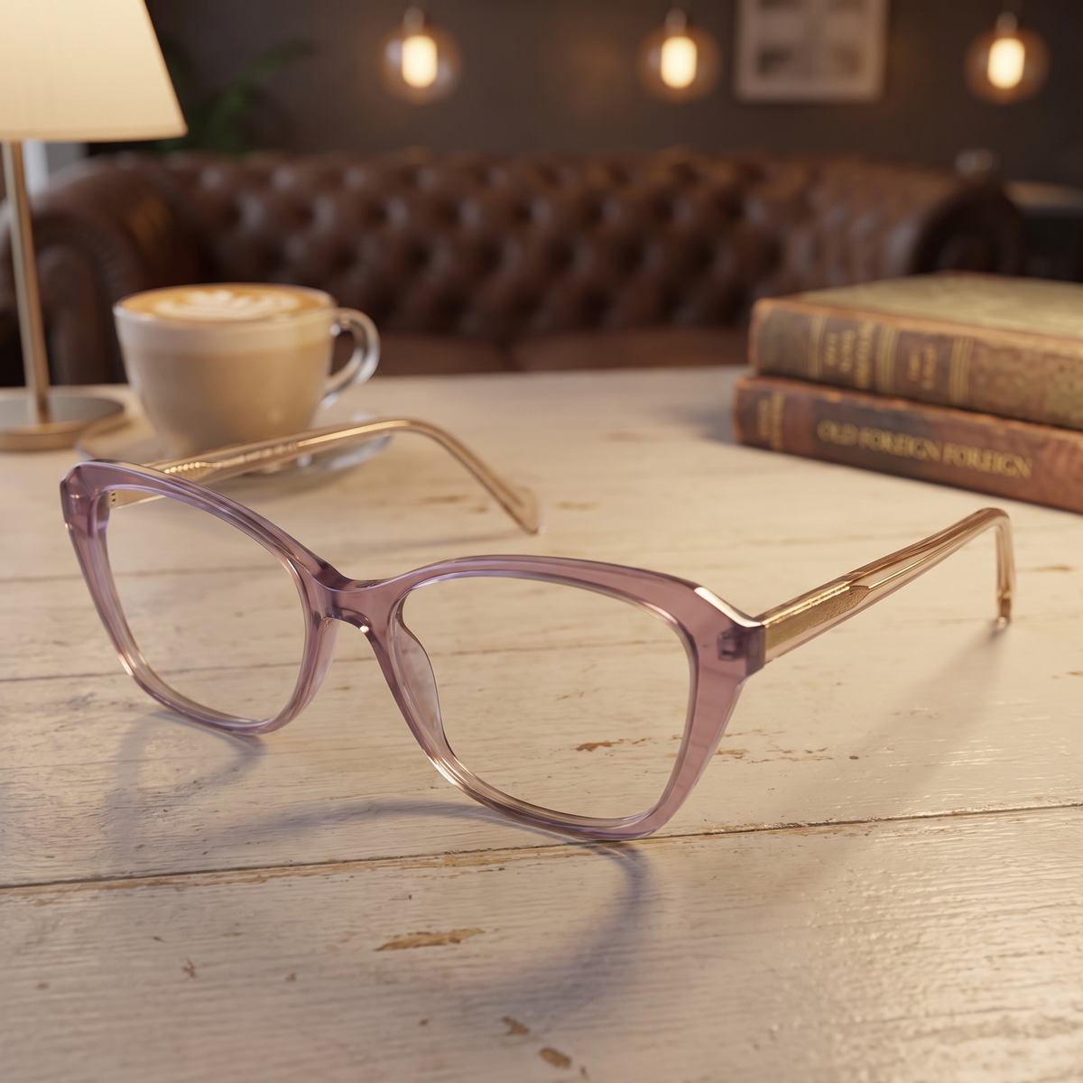 Lightweight acetate construction provides lasting all-day comfort. Powered by premium...