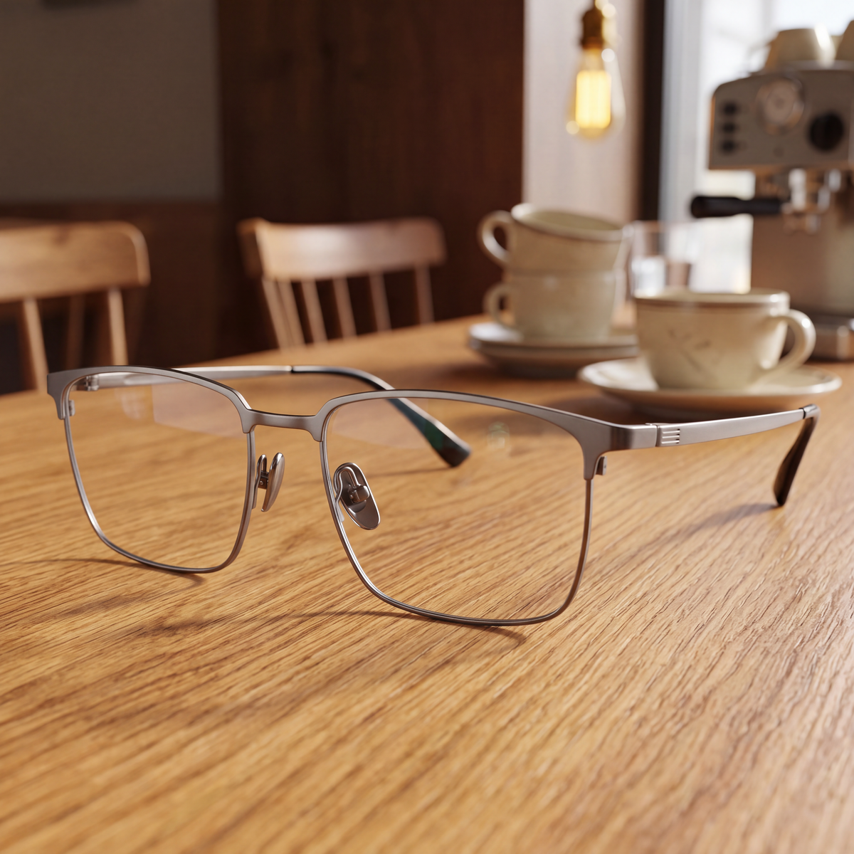 Lightweight titanium construction provides lasting all-day comfort. Powered by premium...