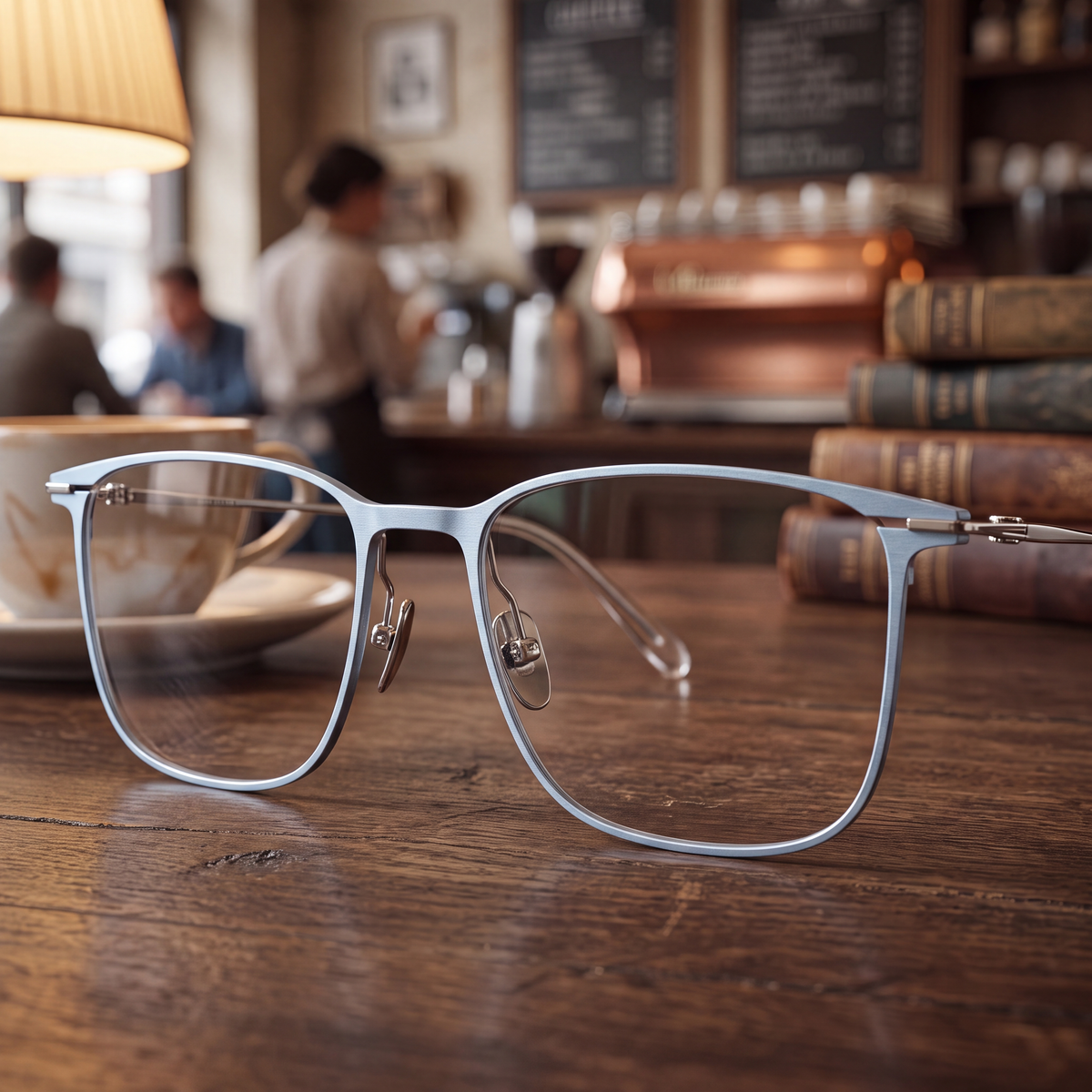 Lightweight titanium construction provides lasting all-day comfort. Powered by premium...