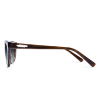 Gold-framed eyeglasses on a white background