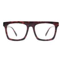 Tortoiseshell glasses on a white background