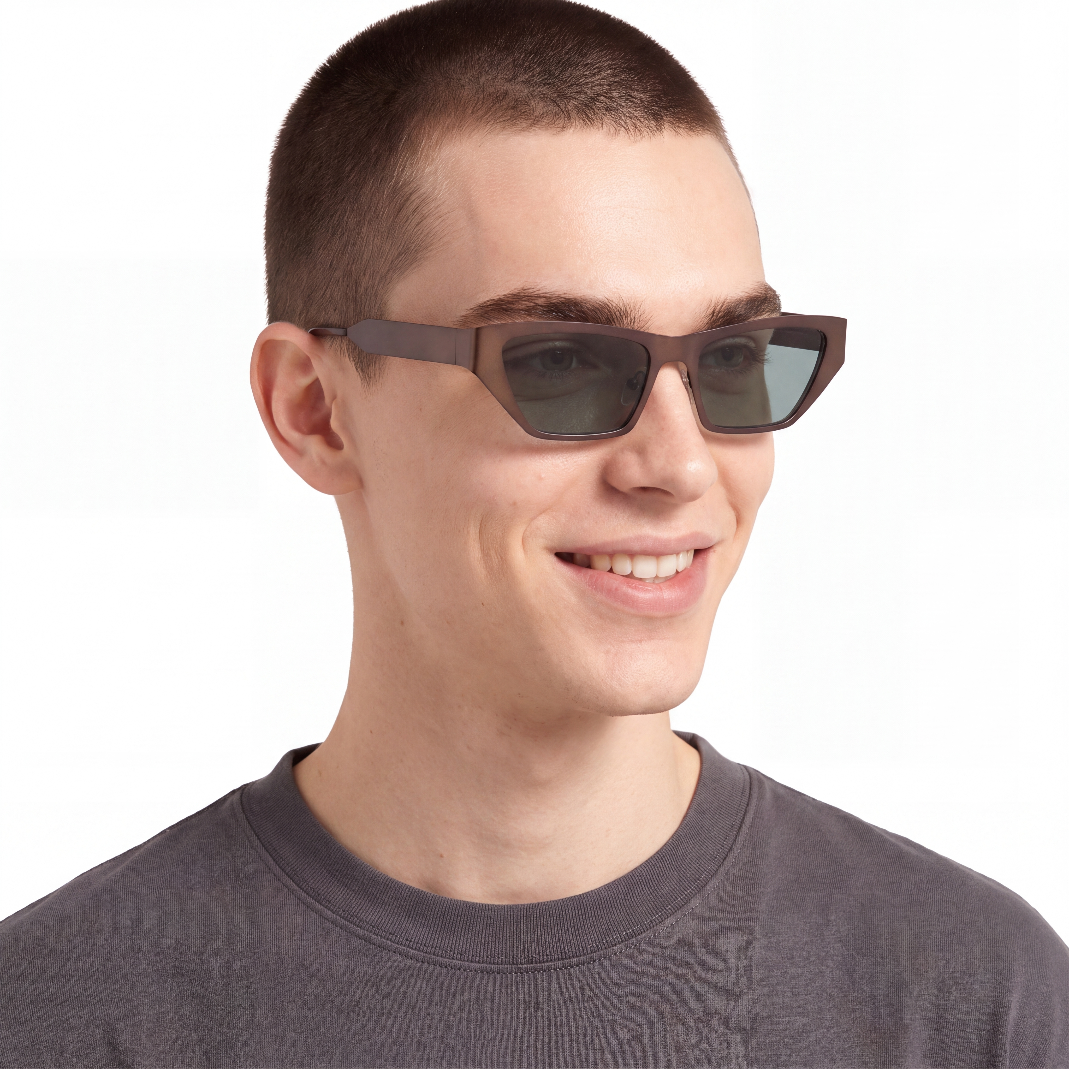 Birk glasses side angle view