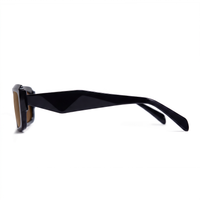 Black motorcycle mirror on a white background