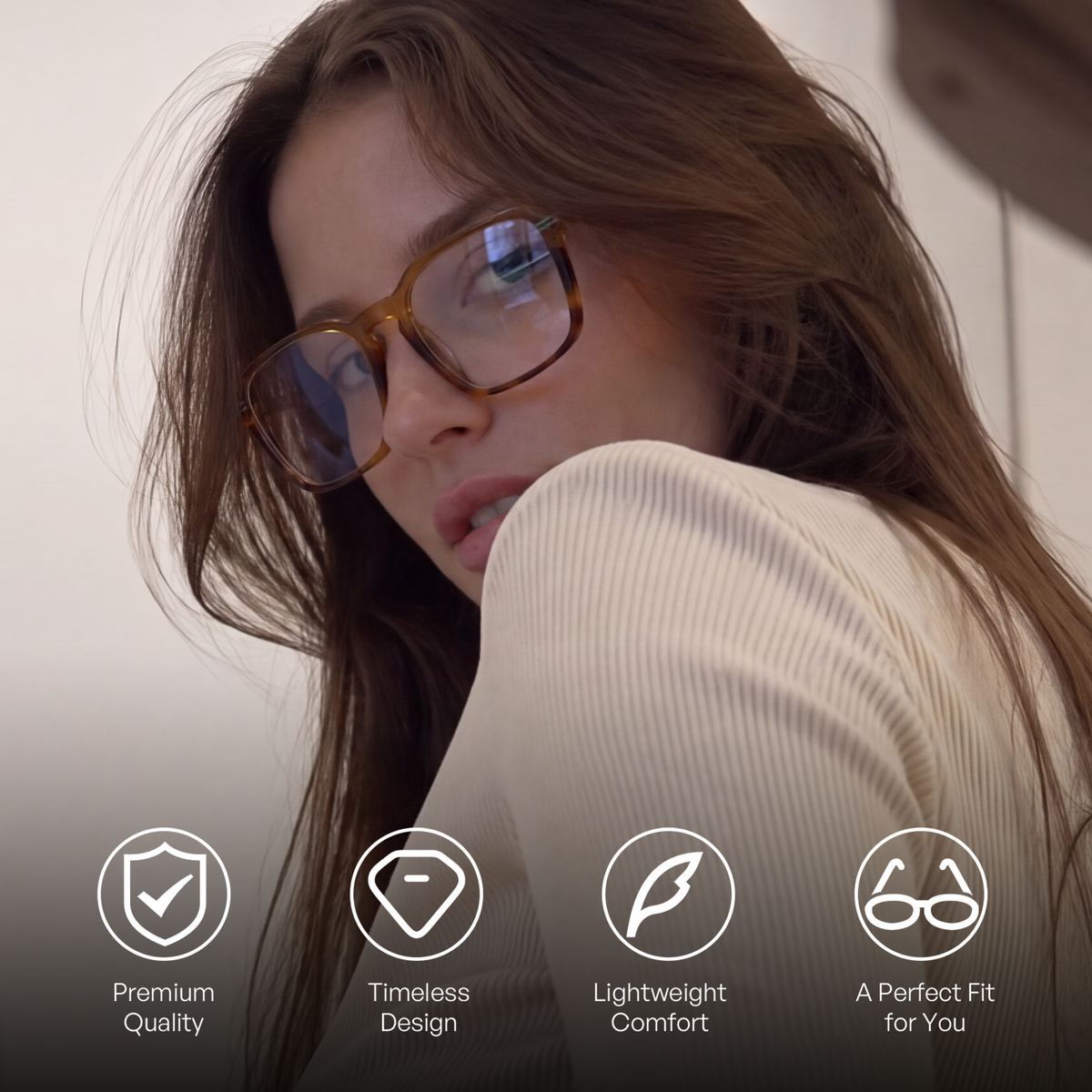 Camouflage Acetate Rectangular Frame, Effortlessly Elevate Your Everyday Presence