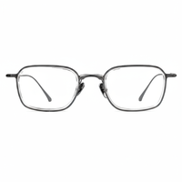 Pair of eyeglasses on a white background