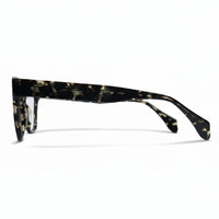 Tortoiseshell sunglasses on a white background