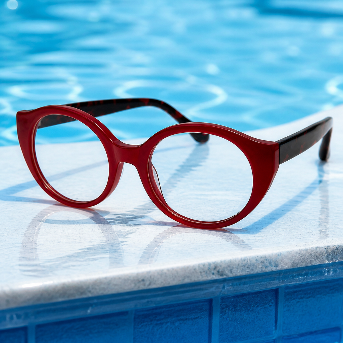 Lightweight acetate construction provides lasting all-day comfort. Powered by premium...