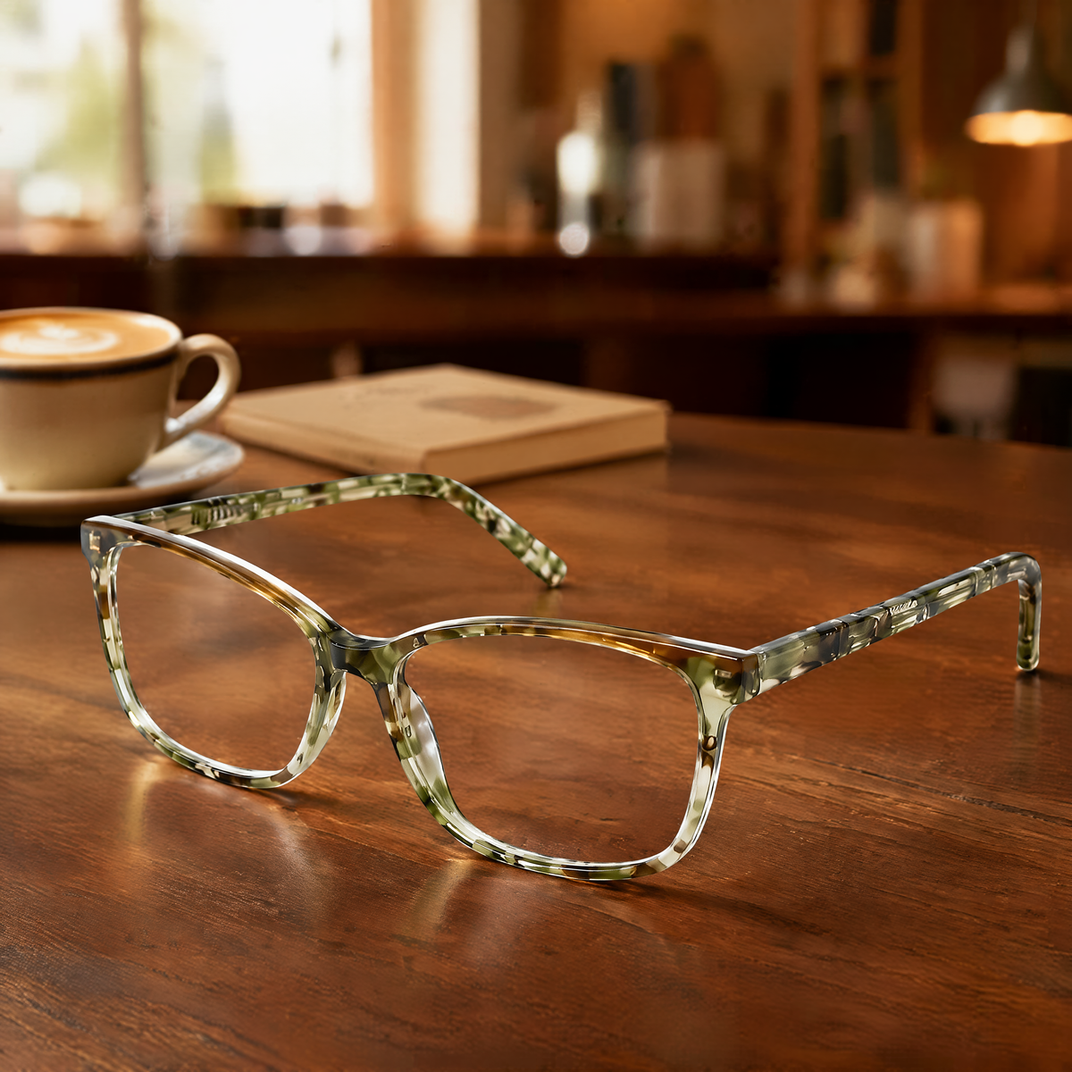 Lightweight acetate construction provides lasting all-day comfort. Powered by premium...