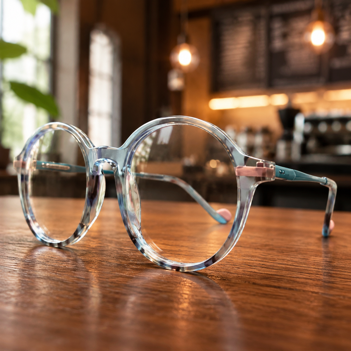 Lightweight acetate construction provides lasting all-day comfort. Powered by premium...